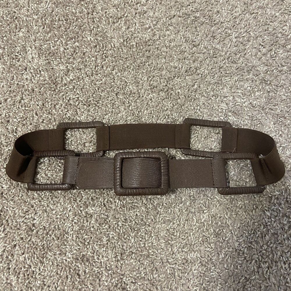 Chico’s Genuine Leather Statement Belt